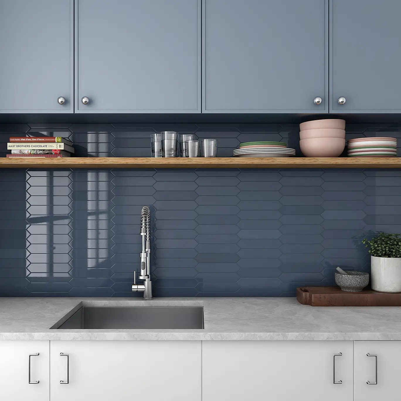 Arrow Navy Gloss