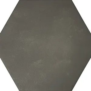 Lily Hex 2 Black Base Porcelain